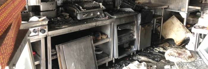 An image relating to the news item Nearby properties saved from Kebab shop fire