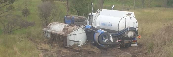 An image relating to the news item  Truck Crash 