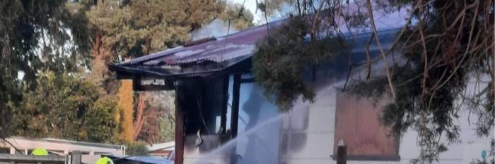 An image relating to the news item FRNSW crews battle house fire