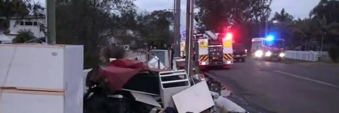 An image relating to the news item Fire and Rescue NSW continues flood clean-up efforts - Video