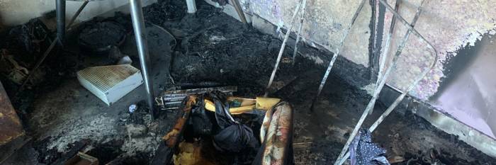 An image relating to the news item Heater suspected of starting unit fire 