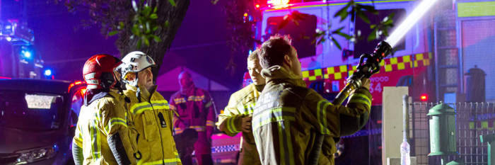 An image relating to the news item Two people escape house fire