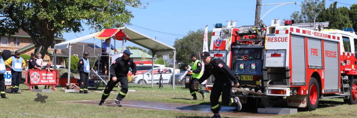 An image relating to the news item Regional Firefighter Championships reach the Snowy Mountains