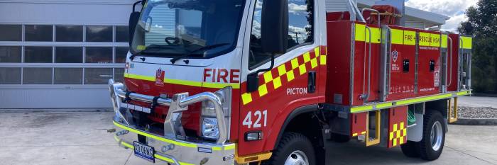 An image relating to the news item New Light Bushfire Tanker