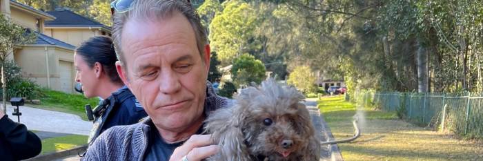 An image relating to the news item Firefighters rescue pet Poodle and Cockatiel from Central Coast house fire - (updating pet details)