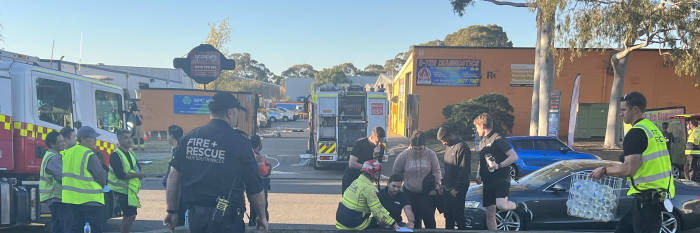 An image relating to the news item Firefighters respond to explosions at industrial estate 