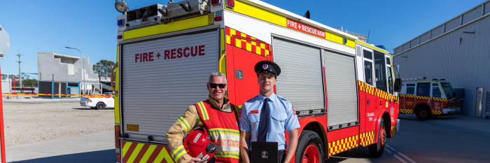 An image relating to the news item Fire and Rescue NSW welcomes 225 new recruits