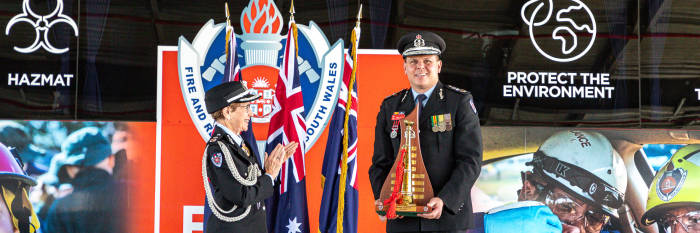 An image relating to the news item New Commissioner features in Commencement of Command ceremony at FRNSW Graduation Day 