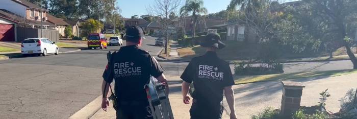 An image relating to the news item Fire and Rescue NSW focuses on safety of elderly and vulnerable people after house fire tragedy 