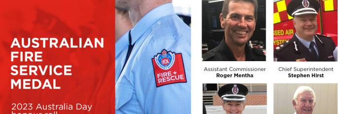 An image relating to the news item Fire and Rescue NSW firefighters recognised in Australia Day honour roll