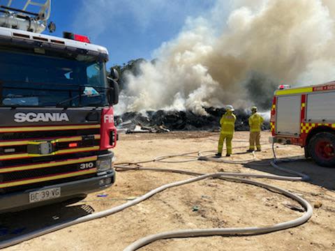 An image relating to the news item Tip Fire