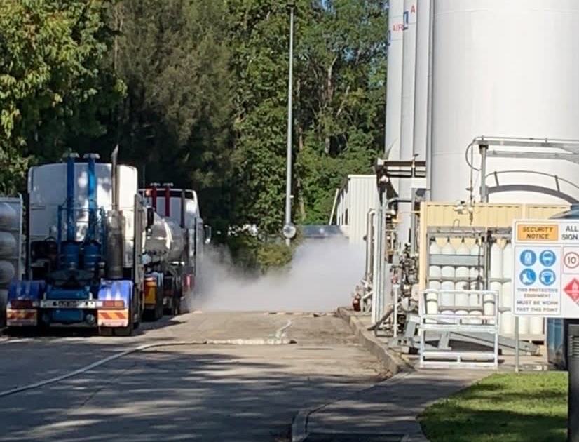 An image relating to the news item Hazmat Incident 