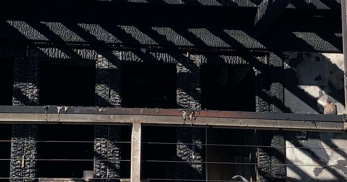 An image relating to the news item House Fire