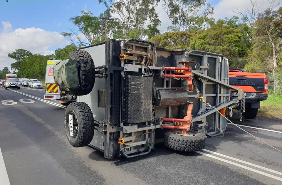 An image relating to the news item Caravan Roll Over