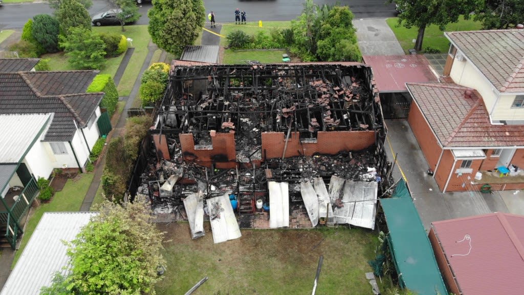 An image relating to the news item House Fire