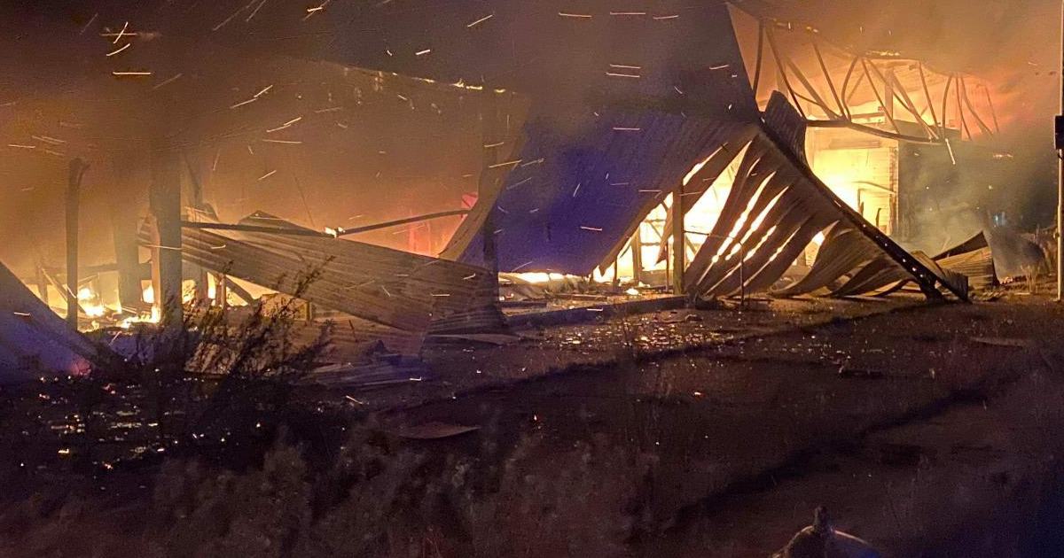 An image relating to the news item Building Fire 