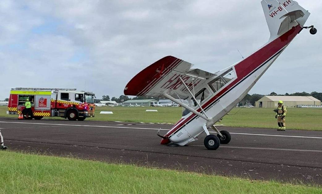 An image relating to the news item Aircraft Incident