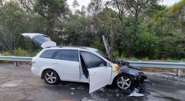 An image relating to the news item Car Fire