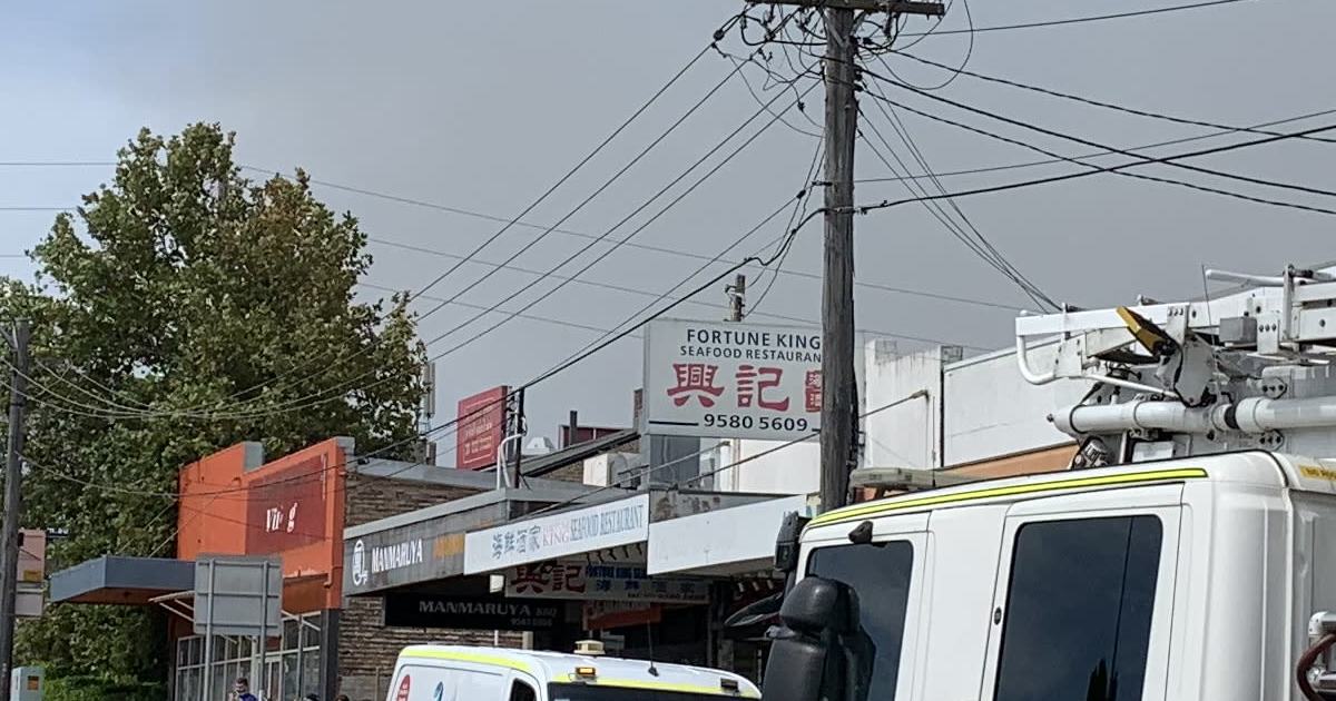 An image relating to the news item Restaurant fire