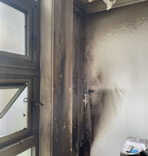 An image relating to the news item House fire