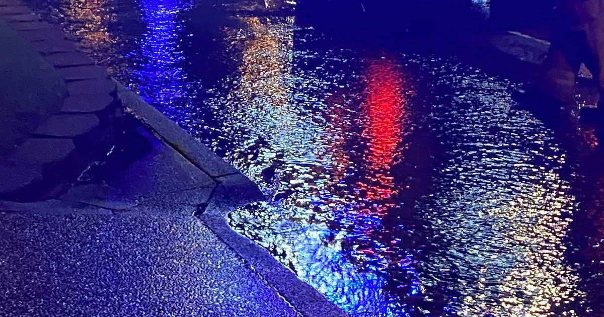 An image relating to the news item Flash flooding