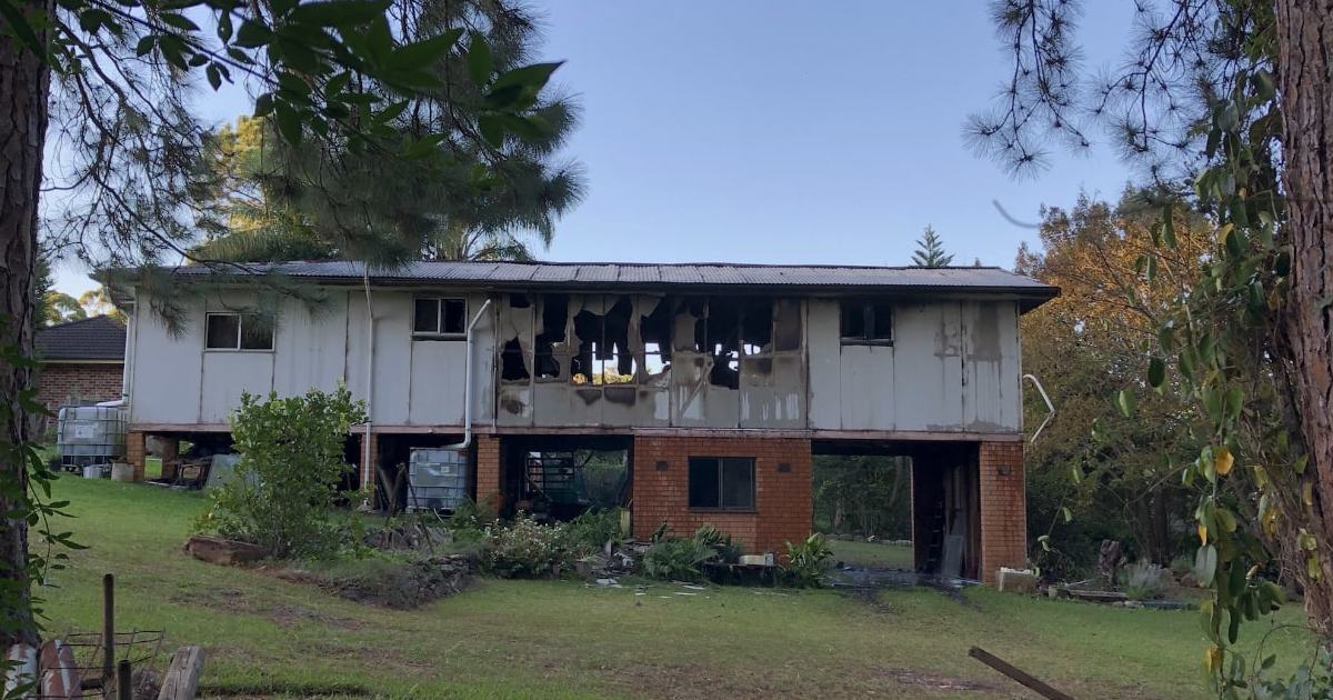 An image relating to the news item House Fire