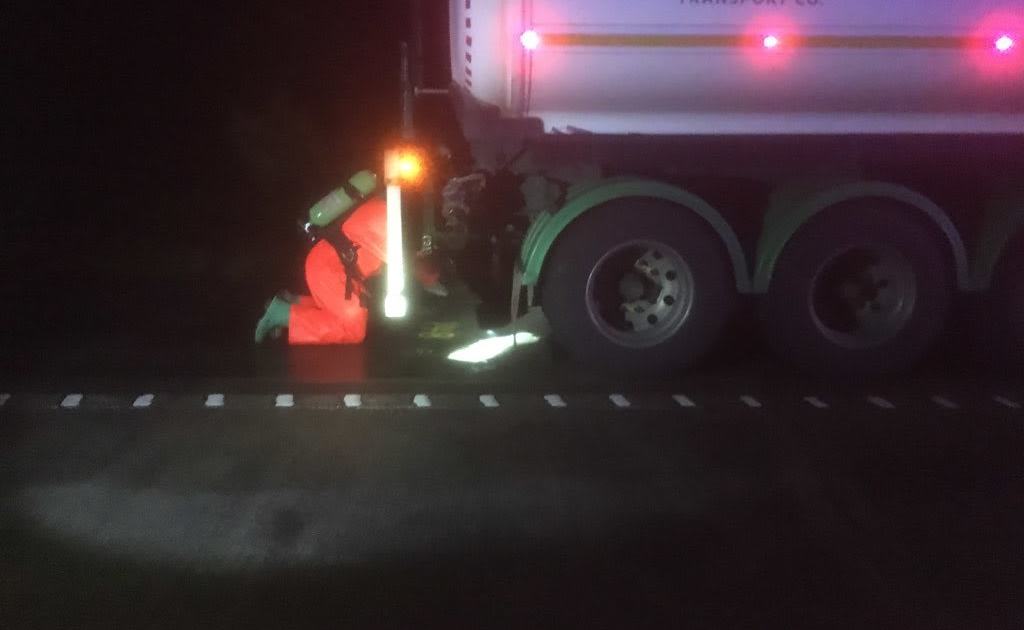 An image relating to the news item Hazmat Incident