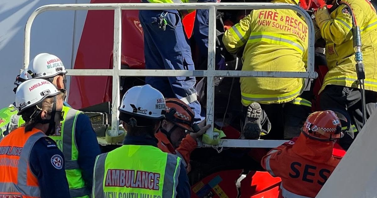 An image relating to the news item Truck crash 