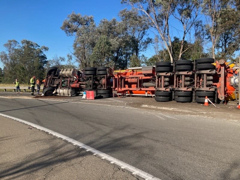An image relating to the news item Truck Roll Over