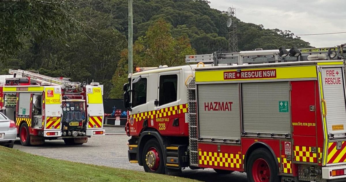 An image relating to the news item Hazmat Incident
