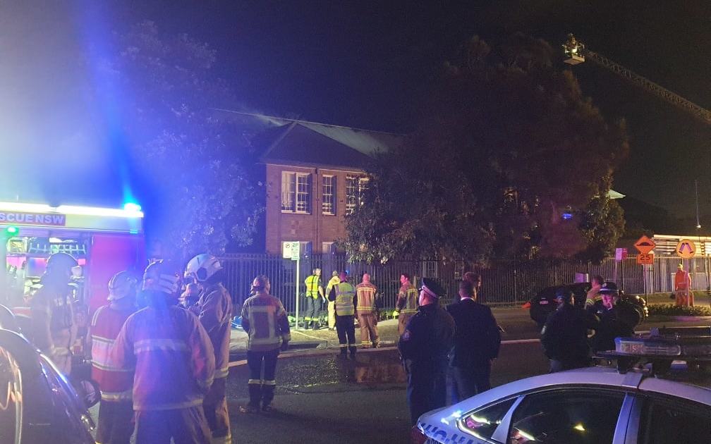 An image relating to the news item Bondi Beach School Fire 
