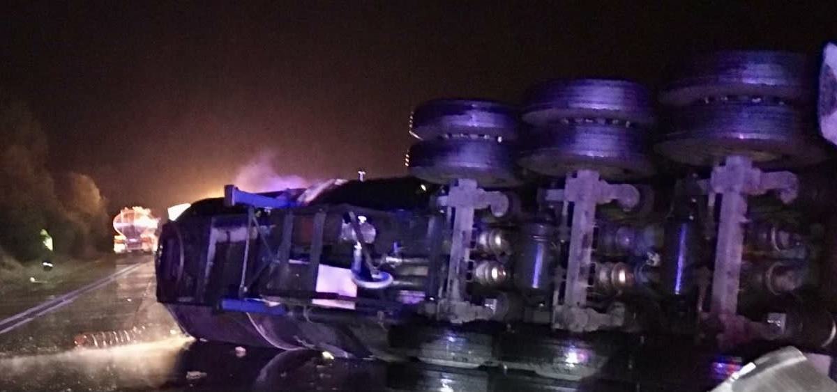 An image relating to the news item Truck Crash