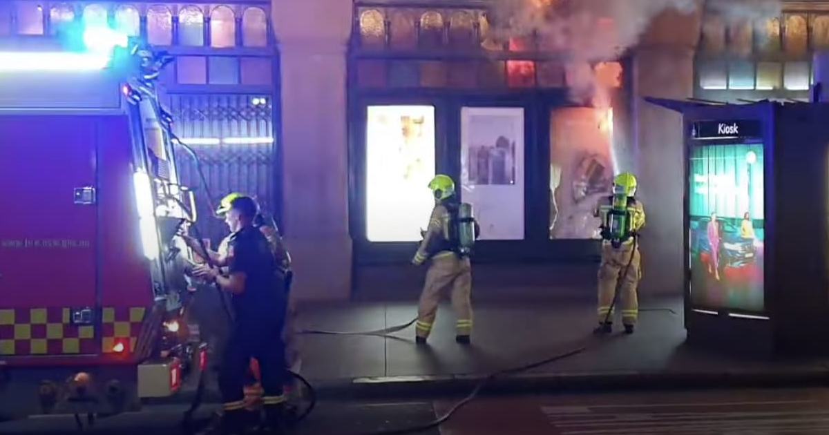 An image relating to the news item QVB Shop Fire