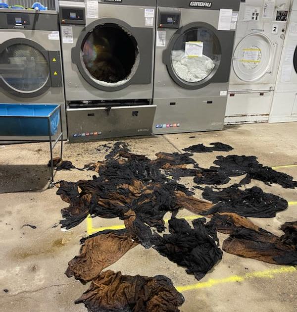 An image relating to the news item Dryer Fire