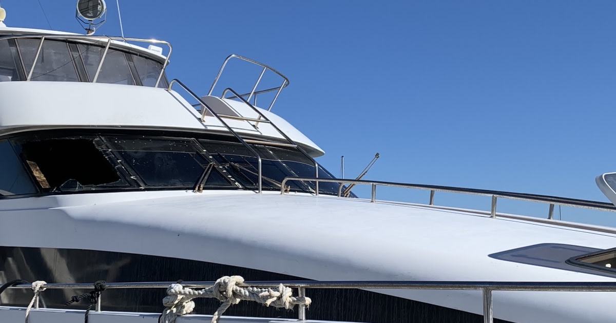 An image relating to the news item Boat Fire