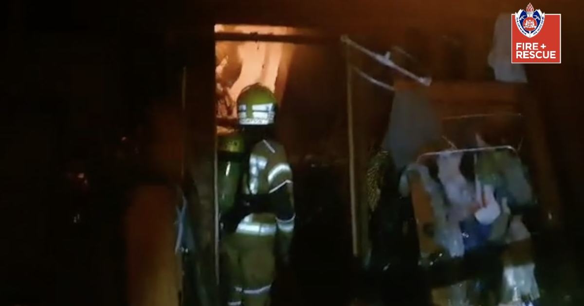 An image relating to the news item House Fire