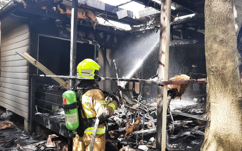 An image relating to the news item House Fire