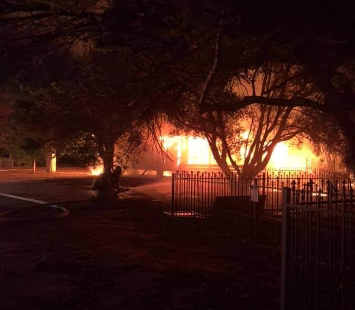 An image relating to the news item School Fire 