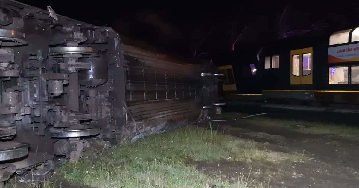 An image relating to the news item Train Derailment Kembla Grange