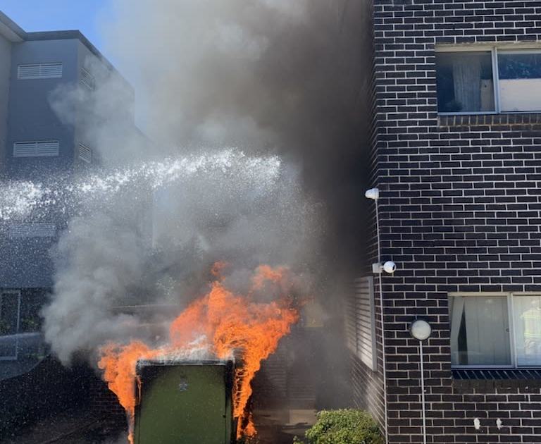 An image relating to the news item Electrical Fire
