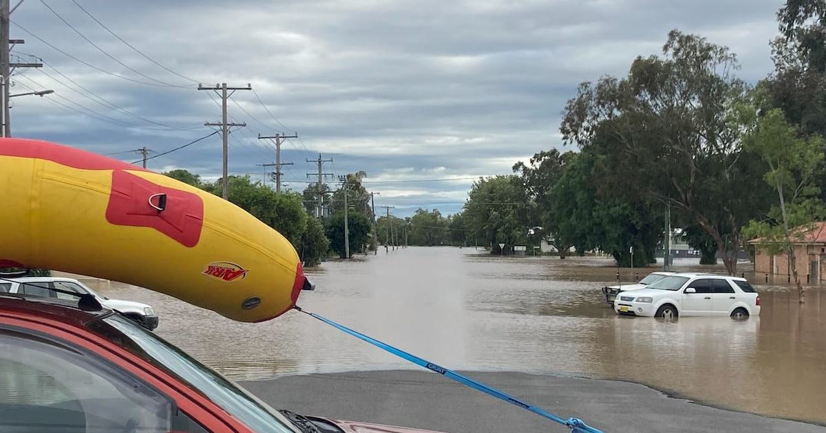 An image relating to the news item Flood Rescue - Swift Water Rescue