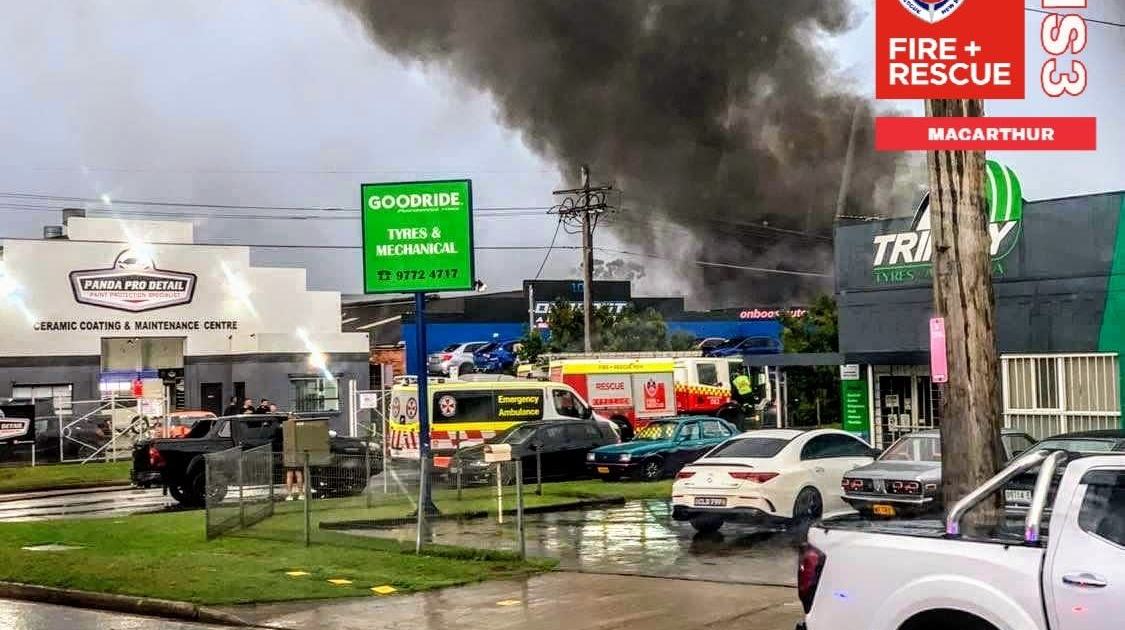 An image relating to the news item Revesby Fire