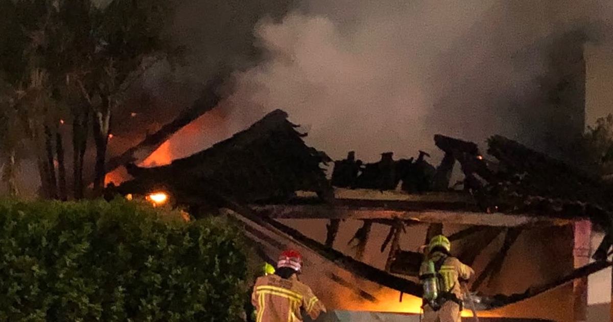 An image relating to the news item Large garage fire