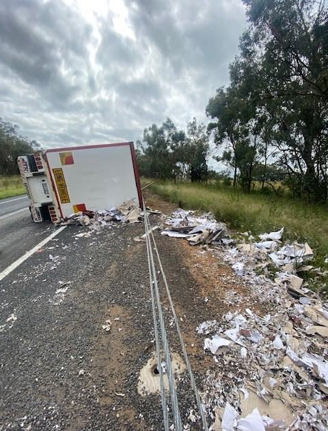 An image relating to the news item Truck Crash