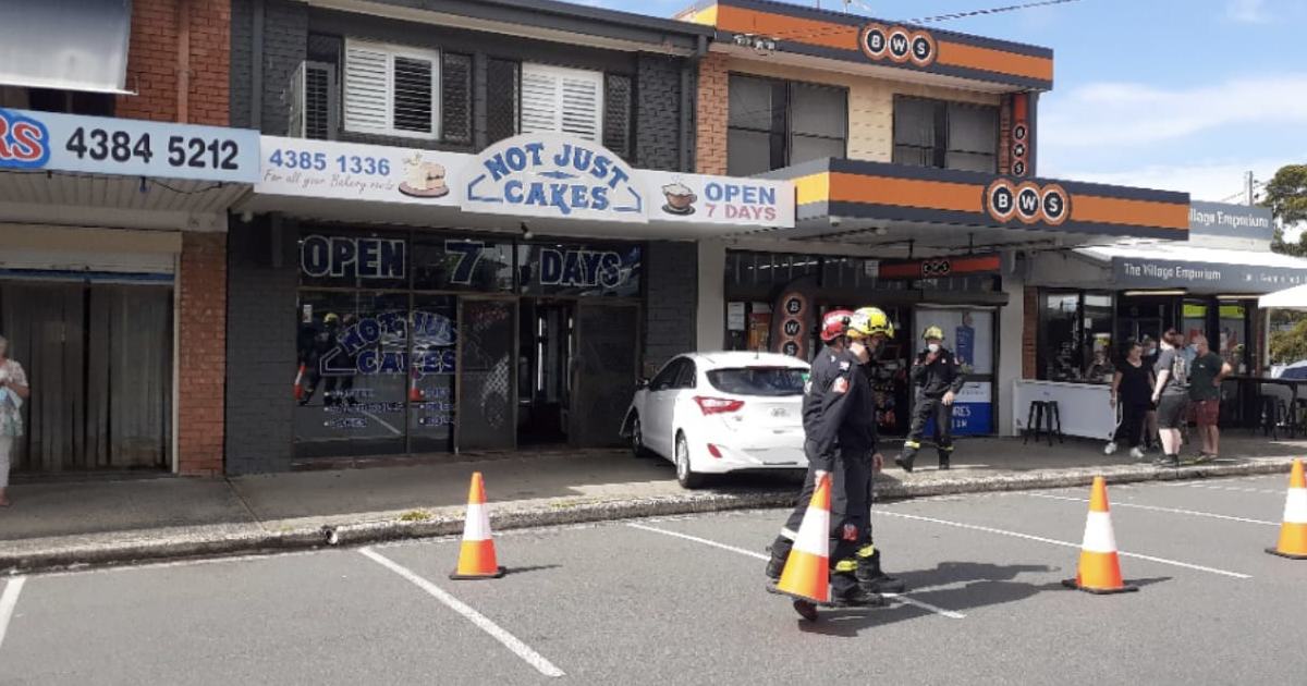 An image relating to the news item Car into Bakery