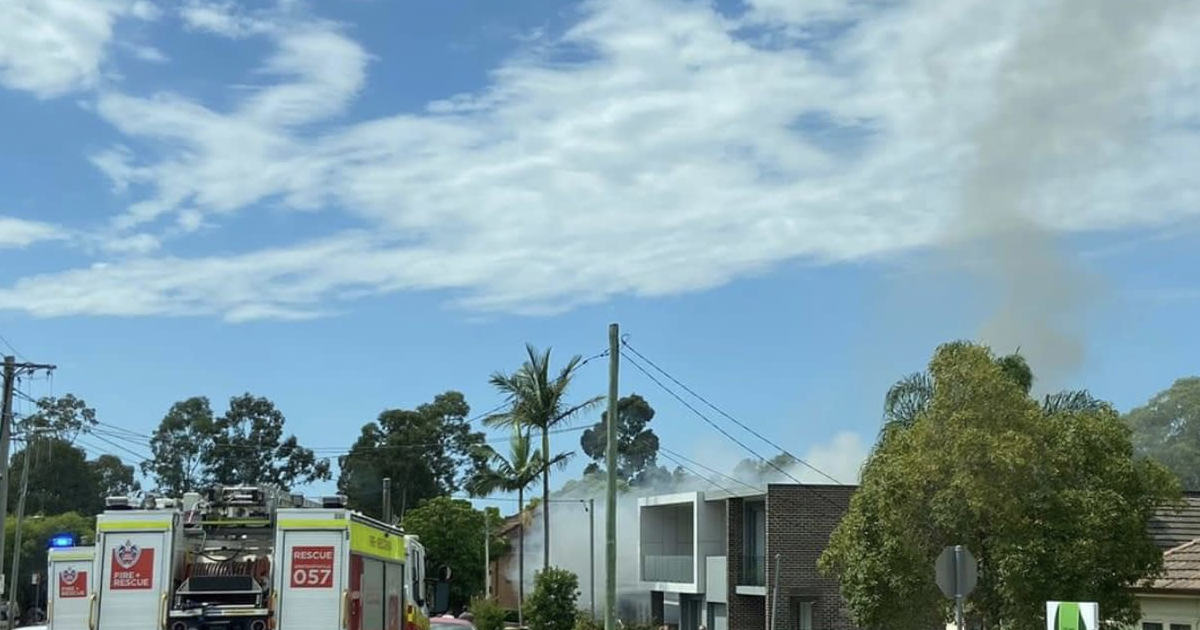An image relating to the news item Granny flat fire