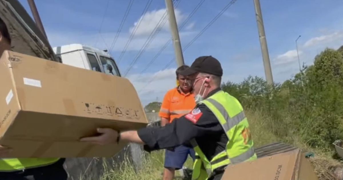 An image relating to the news item Truckload of RATs salvaged from crash