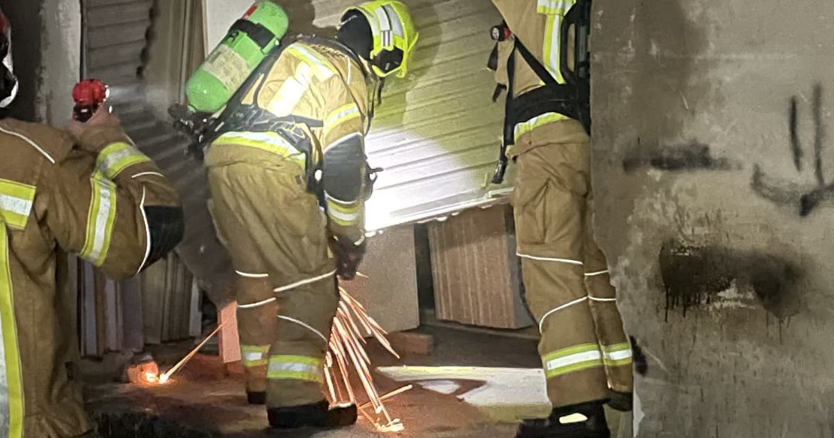 An image relating to the news item Firefighters contain factory fire