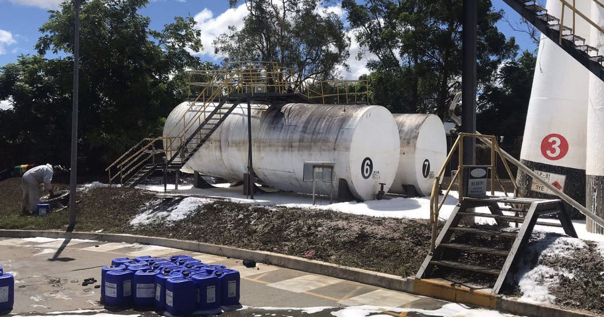 An image relating to the news item Large fuel emergency