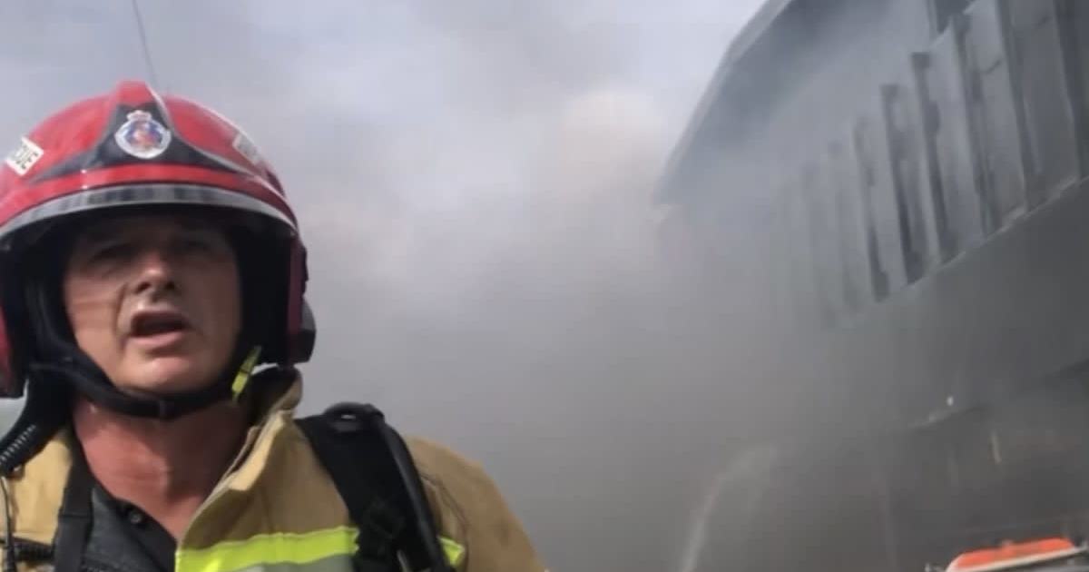 An image relating to the news item Fire at Belmore service station